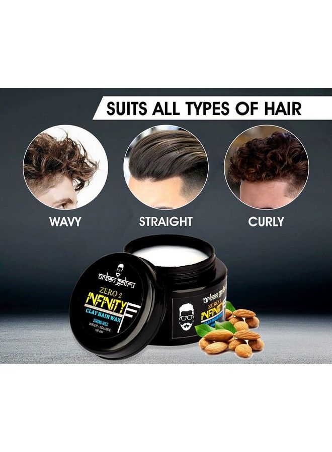 Combo Hair Styling Kit Clay Hair Wax (100 Gm) And Hair Serum Prestyler (100 Ml) (Hair Wax + Hair Serum)