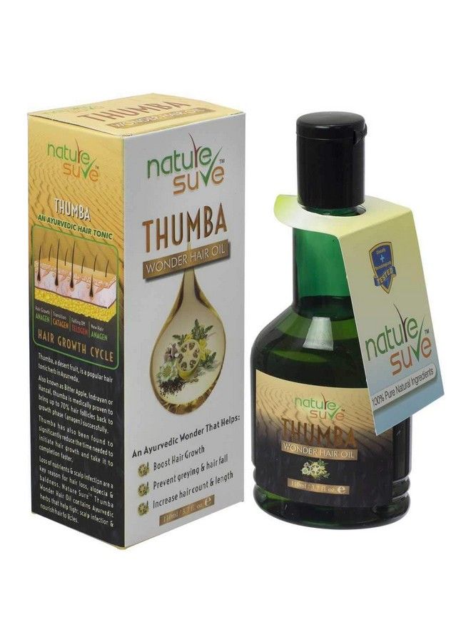Combo Thumba Wonder Hair Oil 110Ml & Jonk Shampoo Hair Cleanser For Men & Women 300Ml
