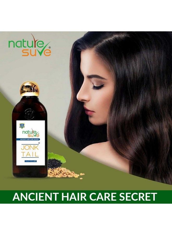 Jonk Tail Hair Oil For Men And Women 2 Packs (150 Ml Each)