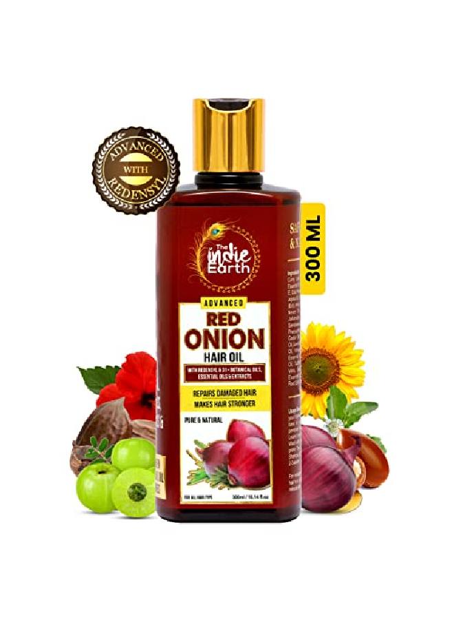 Advanced Red Onion Oil 300ml Repairs Damaged Hair Makes hair Thicker & Stronger