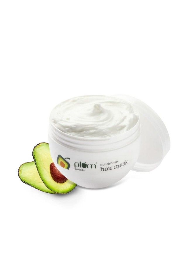 Avocado Nourishing Hair Mask For Frizzfree Hair ; Avocado Oil Argan Oil Shea Butter ; Hair Spa Treatment For Smooth Hair ; 100 Vegan ; 250 Gram