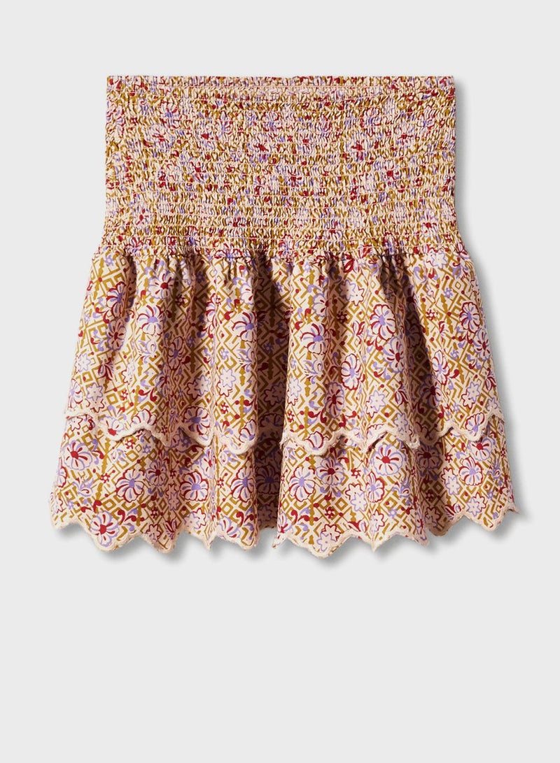 Youth Printed Skirt