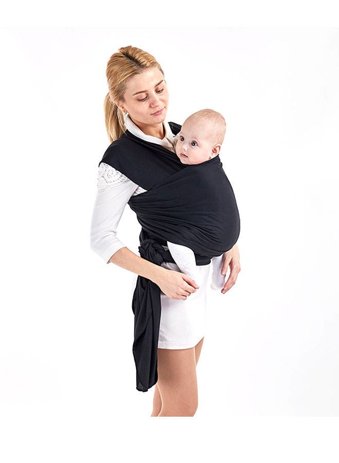 Baby Perfect Style Wrap Classic Carrier, Original Stretchy Infant Sling-Black