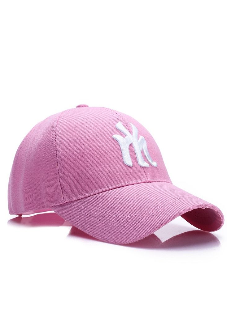 NY Embroidery Hip Hop Snapback Cap Pink