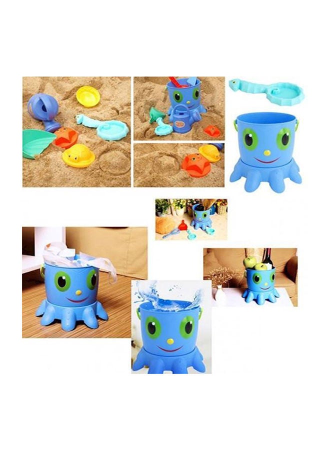 14-Piece Octopus Beach Sand Toy Play Set