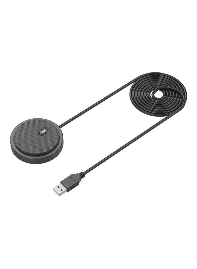 USB Omni-Directional Condenser Microphone UM02 Black