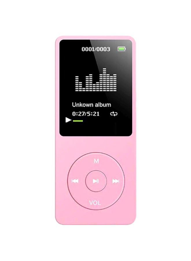 Portable MP3 Music Player H310-P Pink/Black