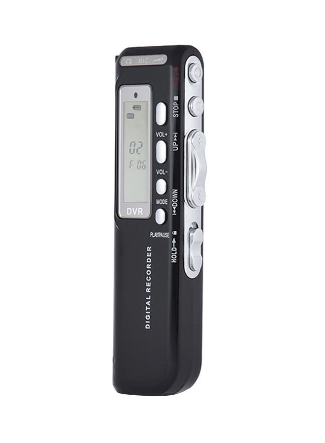 Digital Voice Recorder With MP3 Player OS0122 Black/Silver