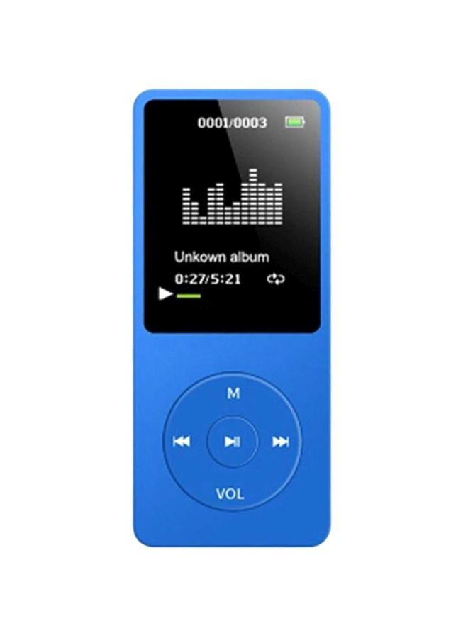 Portable MP3 Music Player H310-BL Blue/Black
