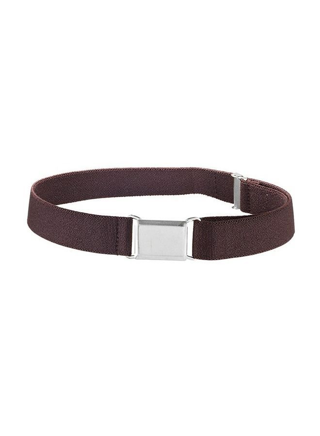 Kids Elastic Adjustable Belt Brown