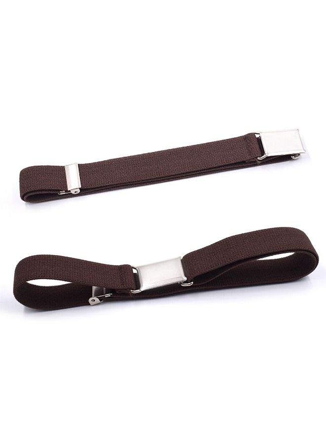 Kids Elastic Adjustable Belt Brown