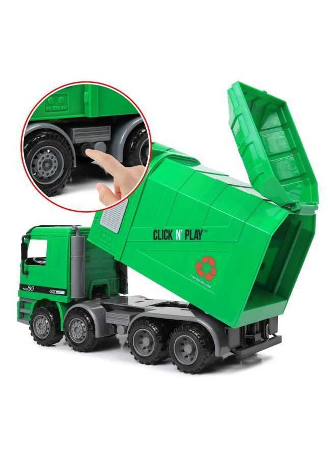 Click N Play Friction Powered Garbage Truck Toy CNP0301