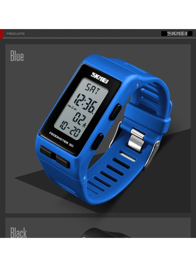 boys Water-Resistant Rubber Digital Watch Wh-1363