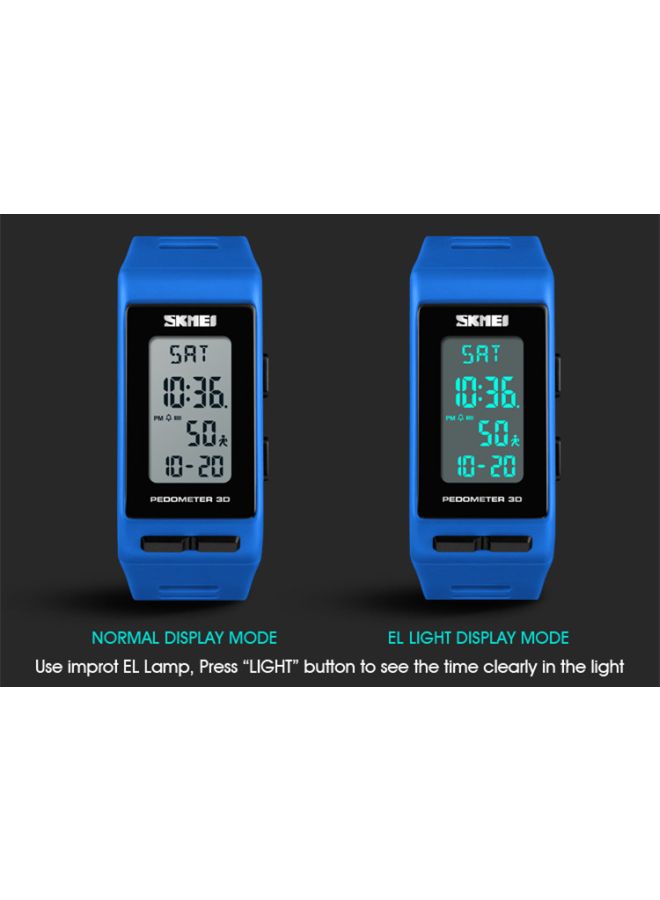 boys Water-Resistant Rubber Digital Watch Wh-1363