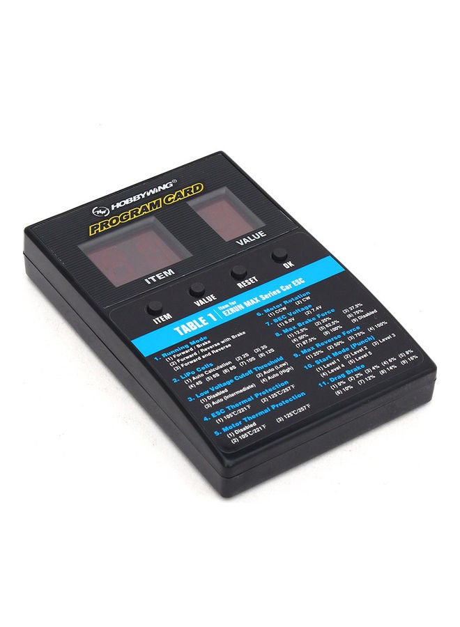 LED Program Card Box 15.5 x 3.5 x 9cm