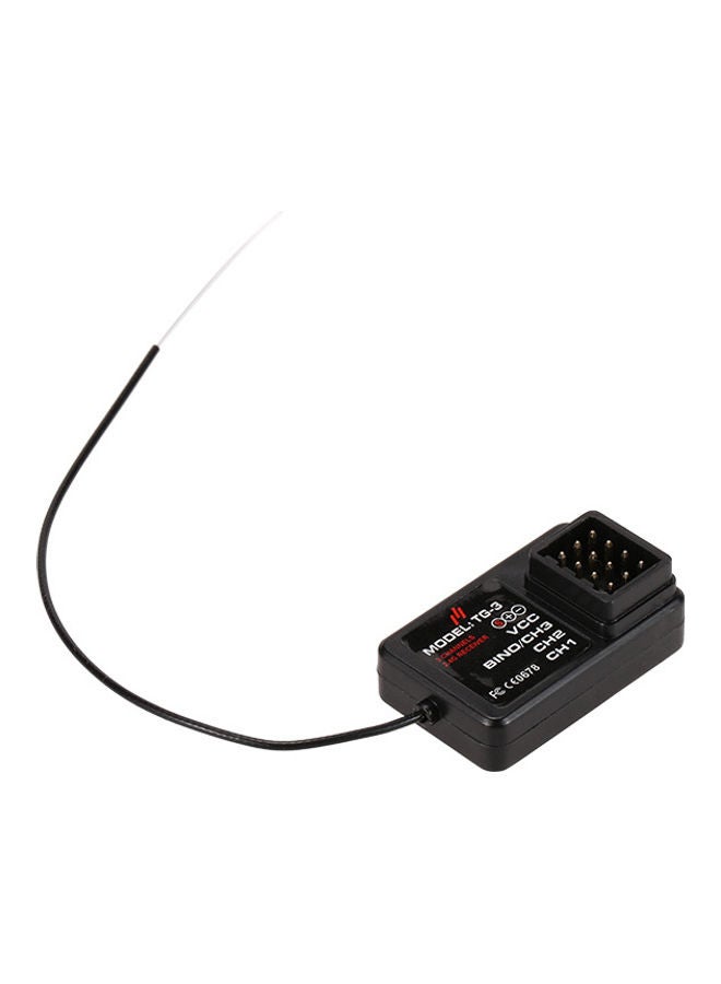 2-Piece TG-3 2.4G 3CH RC Car Boat Receiver 5.5 x 1.5 x 3cm