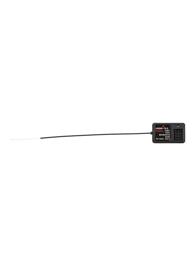 2-Piece TG-3 2.4G 3CH RC Car Boat Receiver 5.5 x 1.5 x 3cm