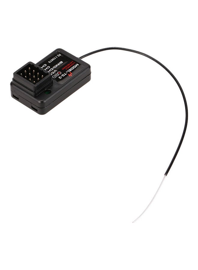 2-Piece TG-3 2.4G 3CH RC Car Boat Receiver 5.5 x 1.5 x 3cm
