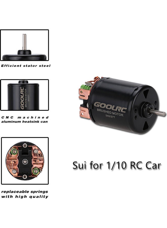 540/27T Brushed Motor for 1/10 RC Car