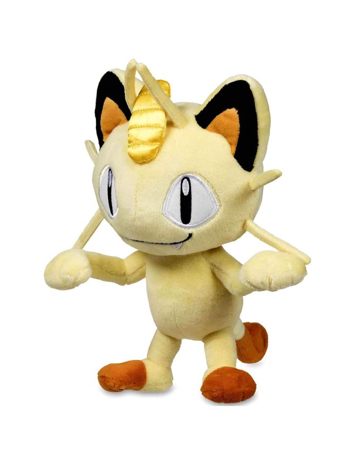 Pokemon All Star Collection PP37 Meowth Plush Toy 8inch