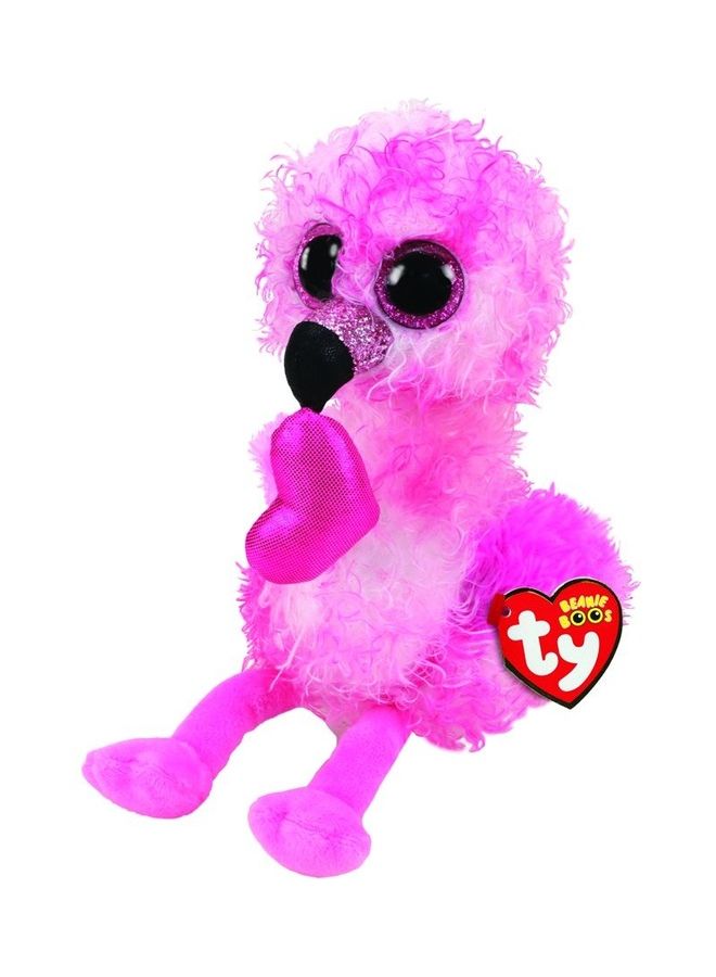 Beanie Boo Small Dainty The Flamingo Plush Toy 6inch