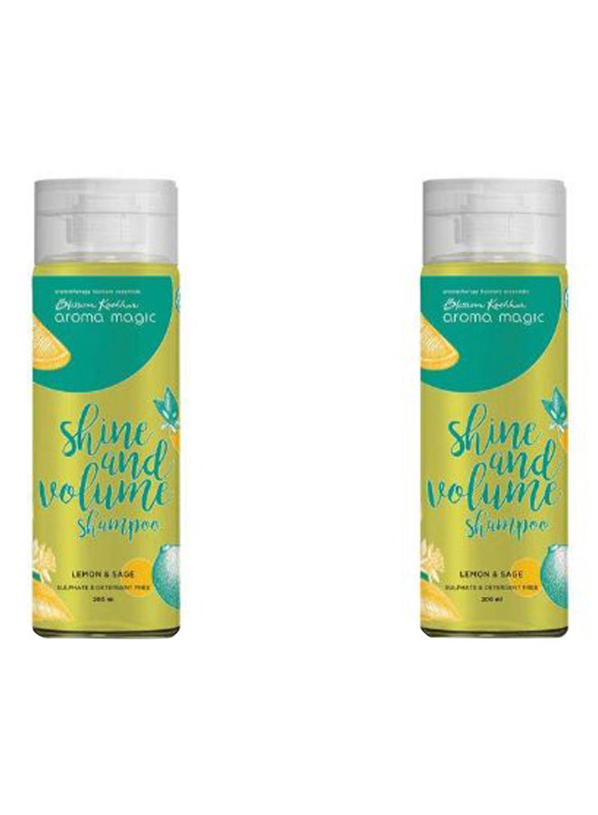 2-Piece Shine And Volume Shampoo Set 2 x 200ml