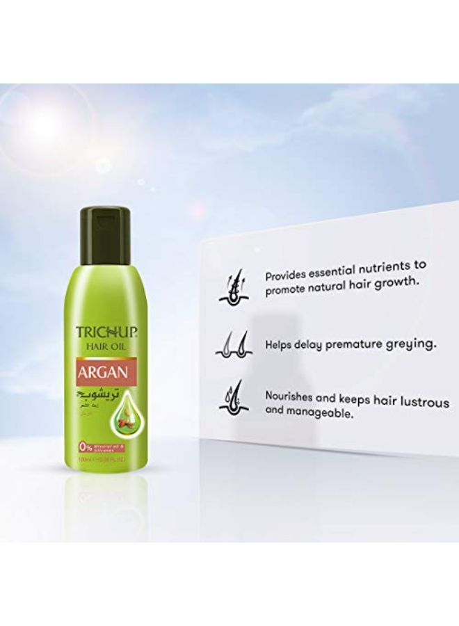Argan Hair Care Kit For Soft, Shiny & Bouncy Hair - Oil, Shampoo & Conditioner