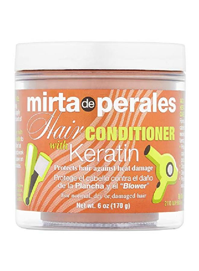 Mirta De Perale Hair Conditioner With Keratin 6 Oz