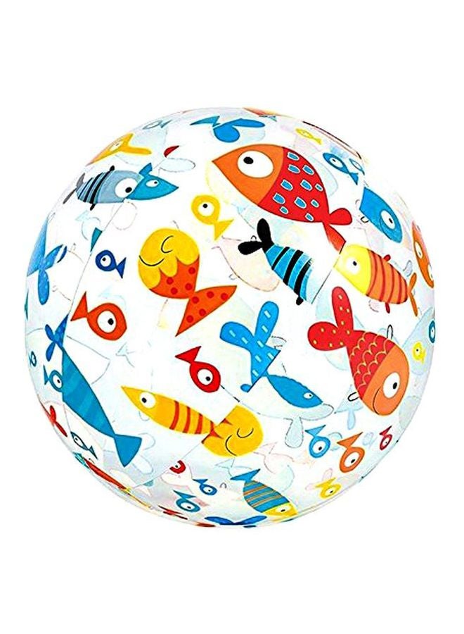 Fish Printed Pool Ball 51cm