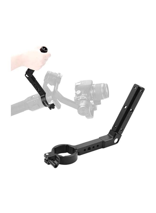 Handle Hand Grip Extension Rod Holder Gimbal Stabilizer Black