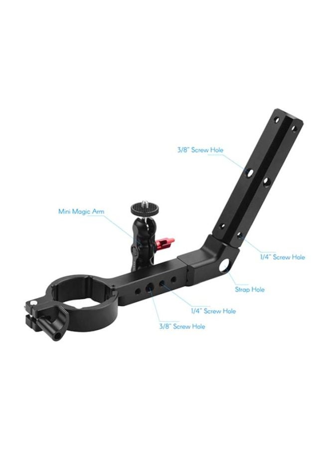 Handle Hand Grip Extension Rod Holder Gimbal Stabilizer Black