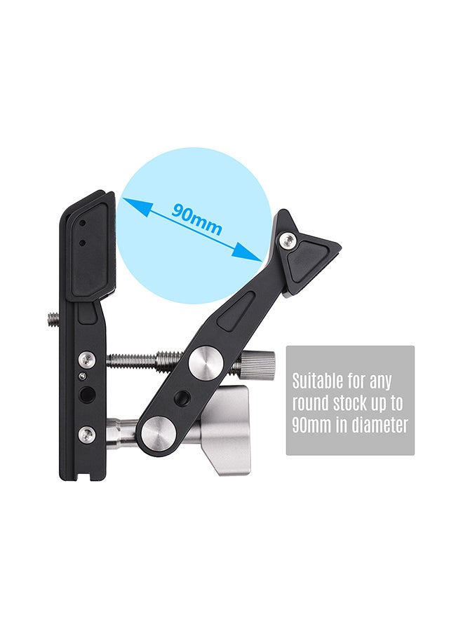 TC-90 Heavy Duty Clamp Mount Photography Camera Bracket Black