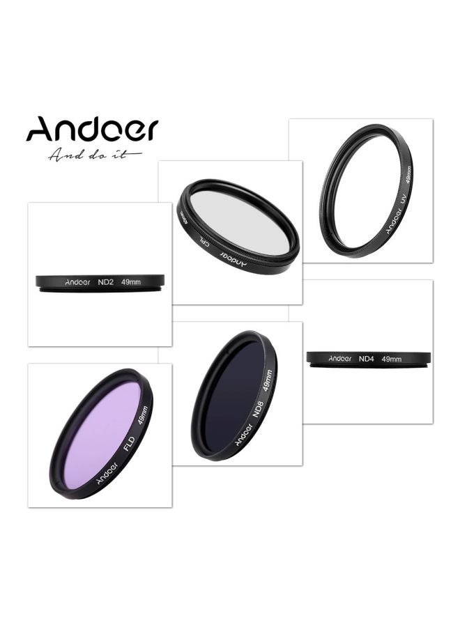 Neutral Density Lens Filter Black/Purple