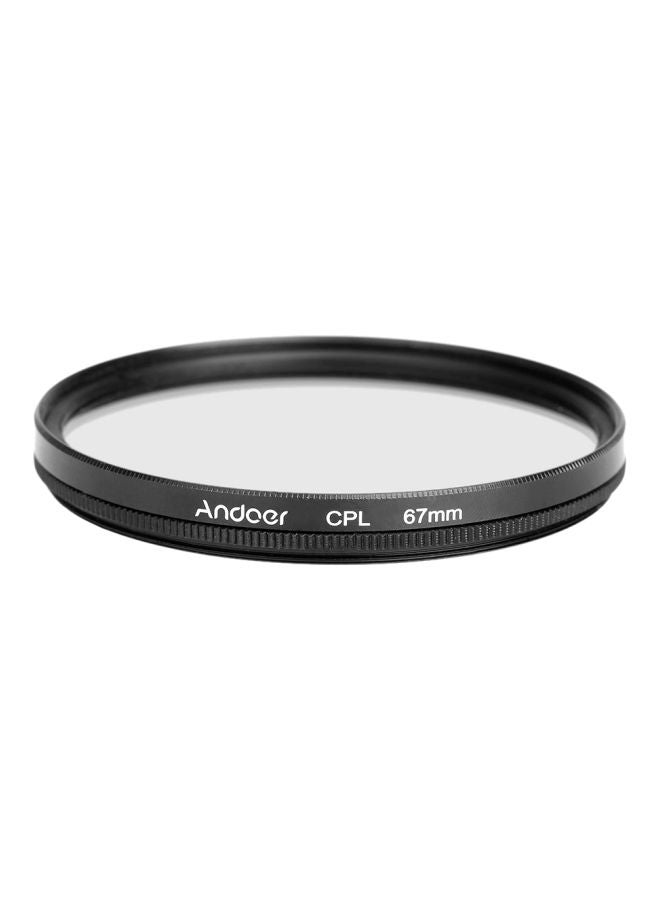 Circular Polarized Lens Filter Black/Clear