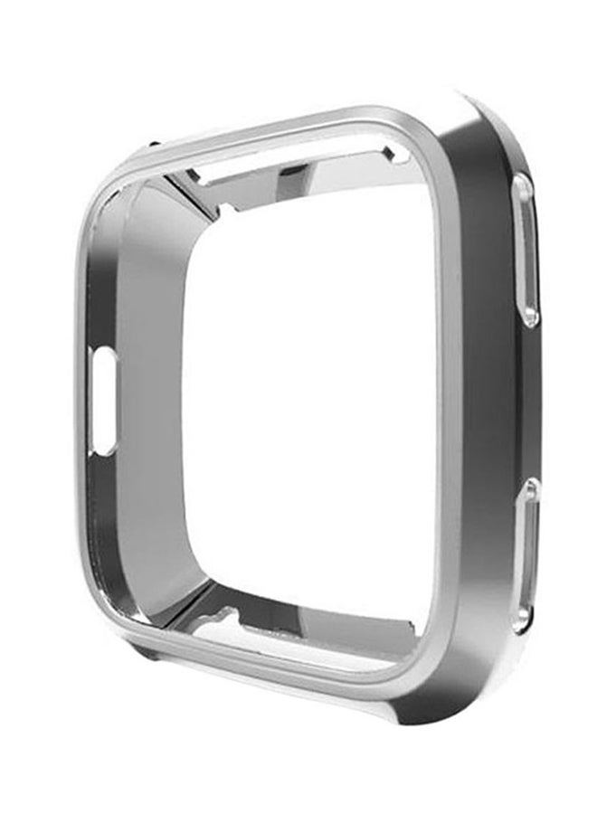 Ultra-Thin Protective Case Cover For Fitbit Versa Silver