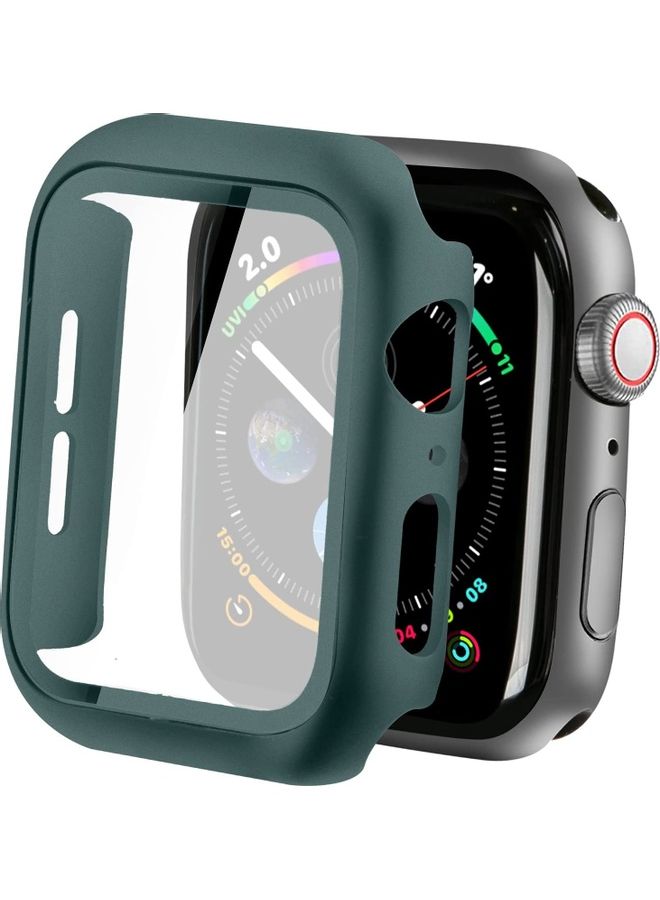 Protective Case For Apple Watch Series 6/5/4/SE 44mm Green/Clear