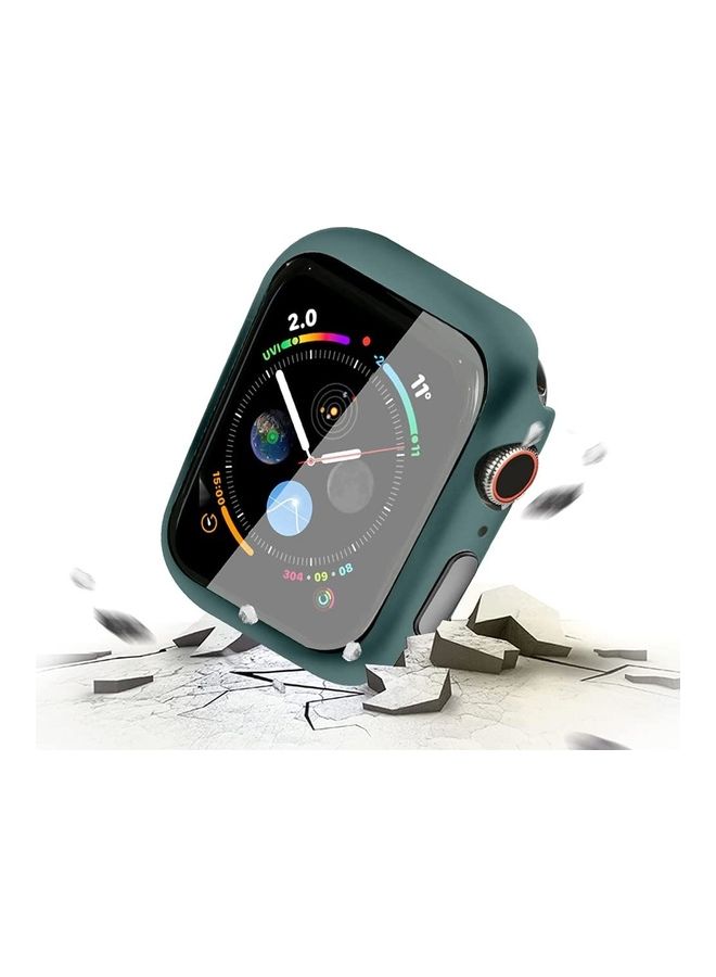 Protective Case For Apple Watch Series 6/5/4/SE 44mm Green/Clear