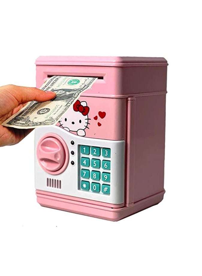Kids Toy Kids ATM Bank Electronic Money Bank Money Safe Cash Coin Money Saving Box Toy for Kids