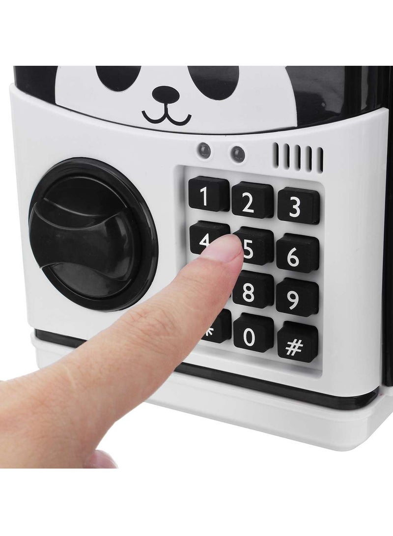 Kids Toy  Kids Panda Electronic  Bank ATM Password Money Box Cash Coins Saving Box