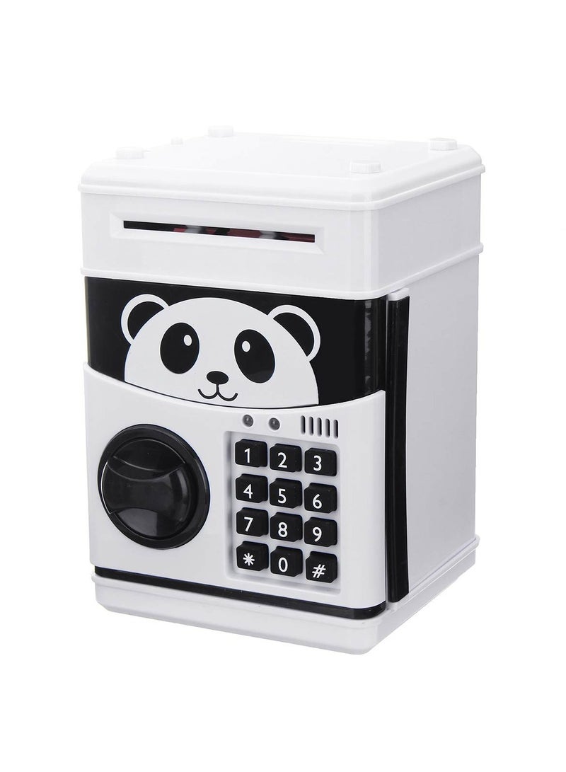 Kids Toy  Kids Panda Electronic  Bank ATM Password Money Box Cash Coins Saving Box