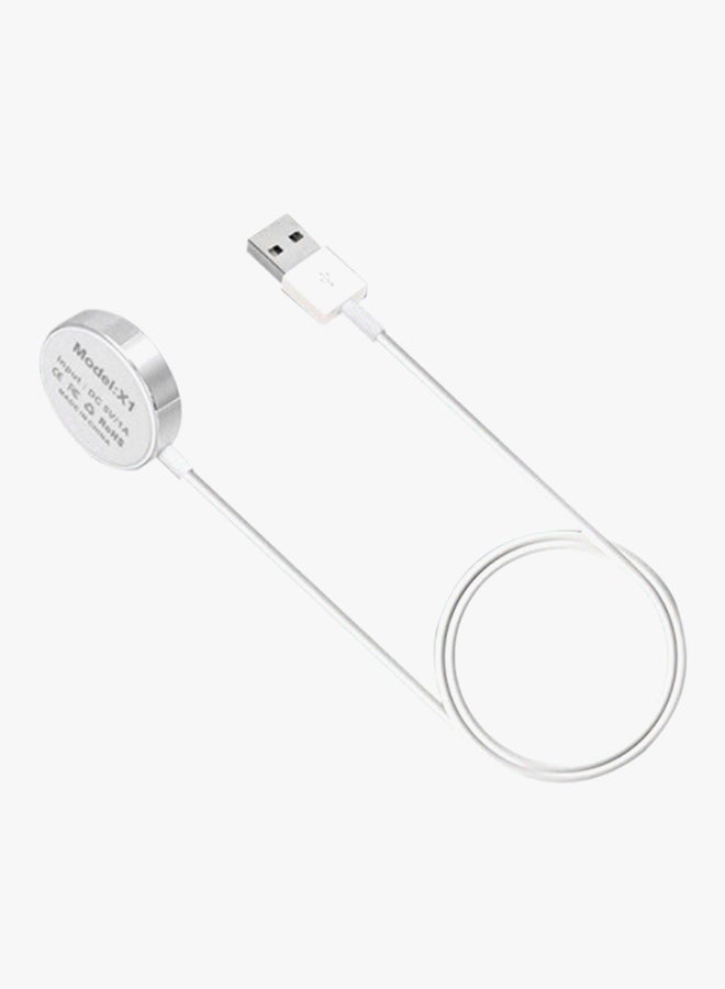 USB Charging Cable For Huawei Watch 2 White