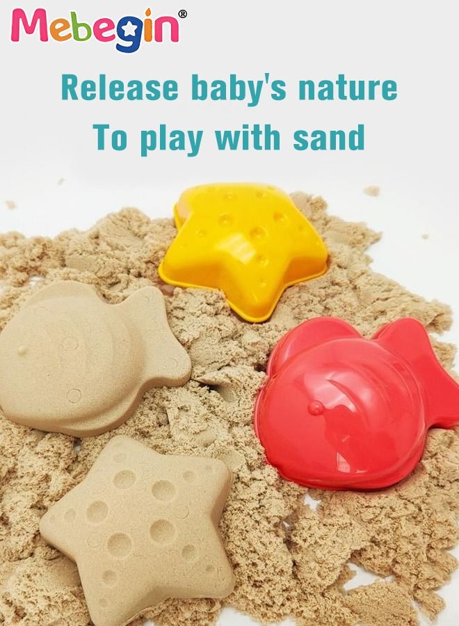 11 Pieces Beach Sand Toy Set with Dinosaur Car, Fun Sand Pit Toys with Bright Attractive Appearance and Numerous Accessories, Colorful Beach Travel Toys, Easy to Store and Carry, Perfect for Outdoor Activities