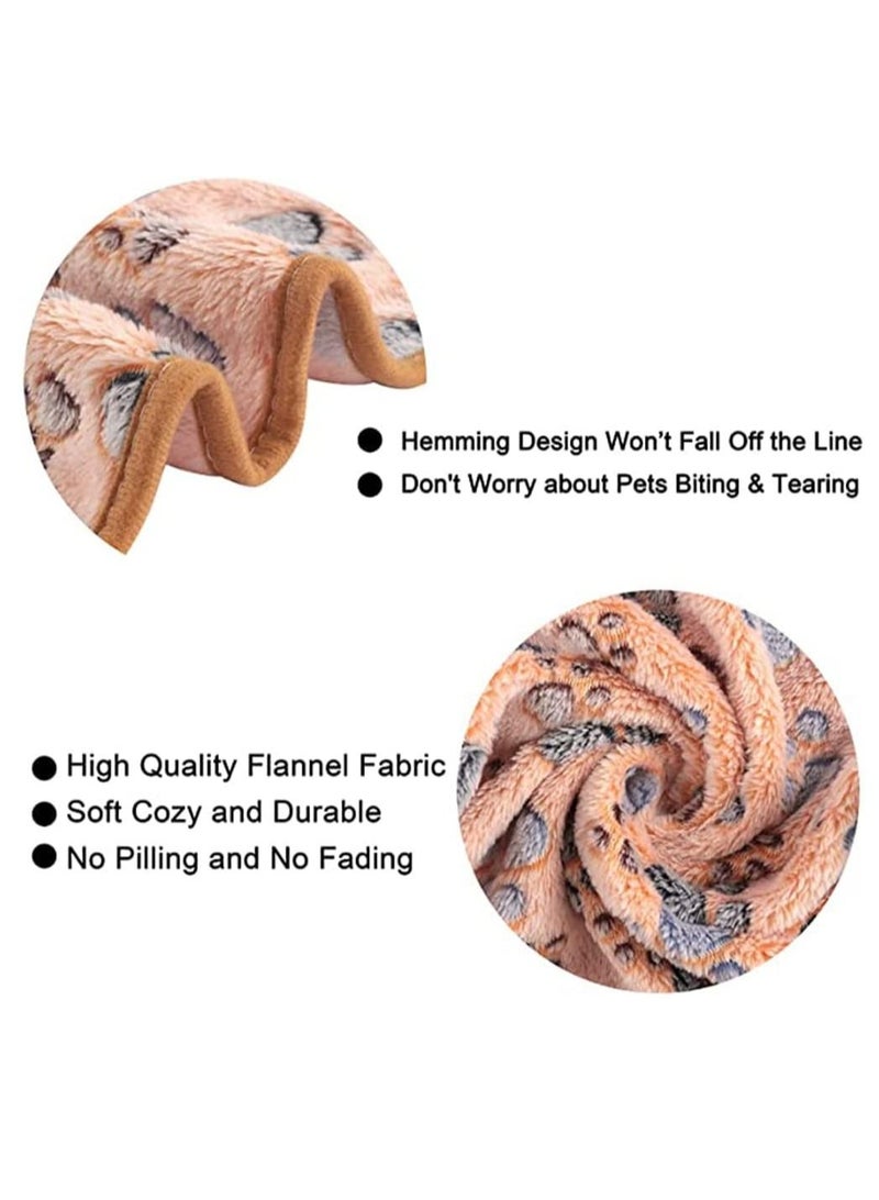 Puppy Dog Blankets Super Soft Warm Sleep Mat Fluffy Premium Fleece Pet Blanket Flannel Throw for Dog Puppy Cat