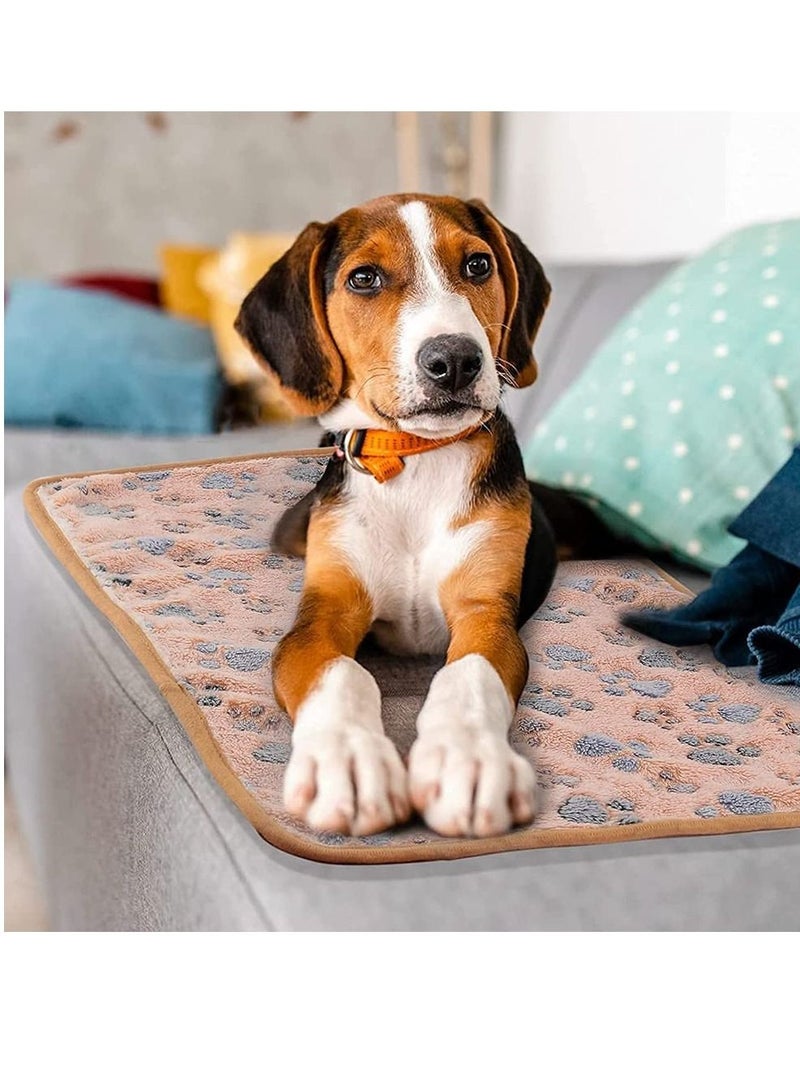 Puppy Dog Blankets Super Soft Warm Sleep Mat Fluffy Premium Fleece Pet Blanket Flannel Throw for Dog Puppy Cat