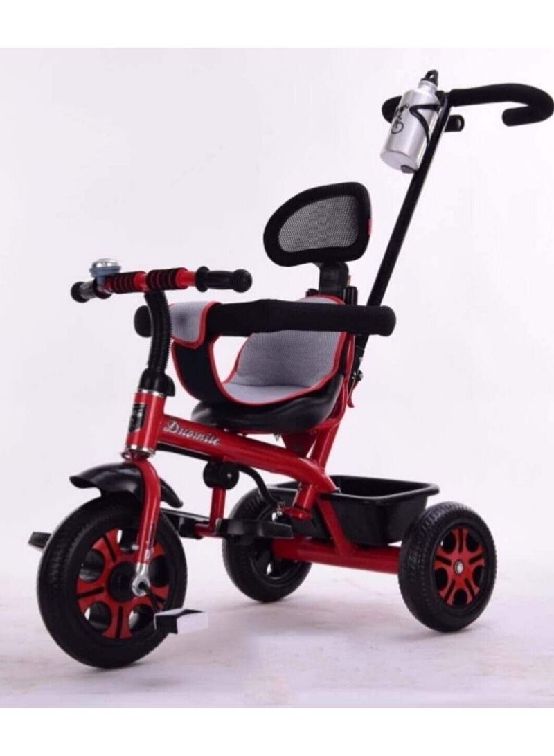 DUBKART Baby tricycle Age 3 8 Years Are batteries needed to power the product or is this product a battery : No- Red Unisex