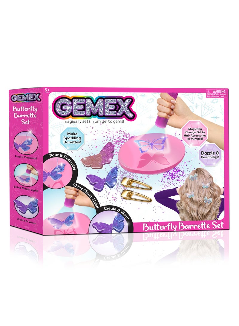 Gemex Butterfly Barrette Set