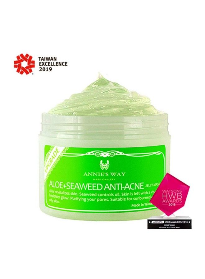 [Upgraded Jelly Mask 250Ml/8Oz Aloe Seaweed Antiacne Jelly Mask