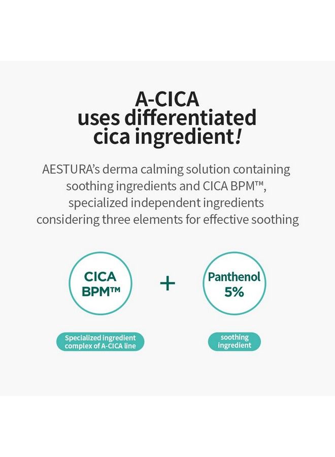 Acica 365 Calmimg Cream 48 Hour Hydration Face Moisturizer For Dry And Sensitive Skin Centella Asiatica Cream For Redness Relief 2.03 Fl Oz (60 Ml)