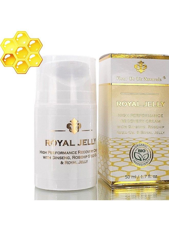 Face Cream Anti Aging Royal Jelly Natural & Organic Ingredients Face Moisturizer For Dry Skin Anti Aging Cream For Face Anti Wrinkle Cream For Women & Men 1.7 Oz