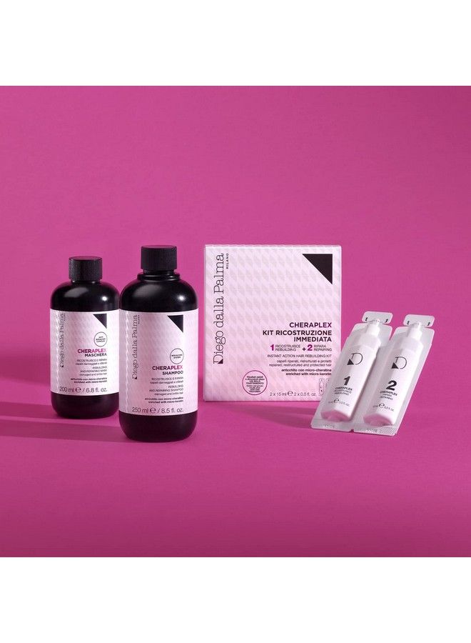 Cheraplex Rebuilding And Repairing Shampoo Enriched With Keratin Reconstructs And Repairs Even The Most Damaged Hair Enhances And Adds Shine To Colortreated Hair 8.5 Oz